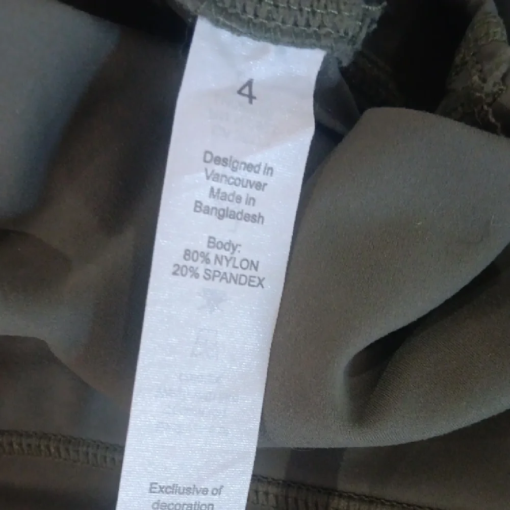Lululemon Olive Green Leggings - Picture 5 of 5
